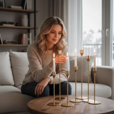 Bougeoir | Élégance Laiton Artisanal - Bon prix Store